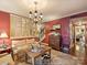 Inviting living room with a cozy atmosphere, stylish decor, and staircase at 4464 Mullens Ford Rd, Charlotte, NC 28226