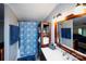 Well-lit bathroom featuring a sink, shower, and ample storage space at 475 Dot Faris Rd, Catawba, SC 29704
