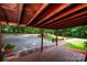 Covered patio area, perfect for outdoor seating and enjoying the landscaped yard at 475 Dot Faris Rd, Catawba, SC 29704
