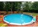 Above ground pool, perfect for summertime fun, with surrounding deck and fencing at 475 Dot Faris Rd, Catawba, SC 29704