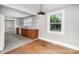 Bright kitchen featuring tile floors, wooden cabinets, and modern appliances at 506 7Th Sw St, Hickory, NC 28602