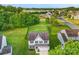 Two-story home features a well-manicured lawn, fenced backyard, and attached two-car garage at 865 Wingthorn Rose Dr, Gastonia, NC 28056