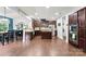 Gourmet kitchen featuring stainless steel appliances, granite countertops, and a central island at 865 Wingthorn Rose Dr, Gastonia, NC 28056