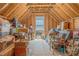 Unfinished attic featuring exposed beams and ample storage space, perfect for organizing belongings and maximizing living space at 1022 Curling Creek Dr, Indian Trail, NC 28079