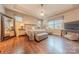 Comfortable main bedroom with tray ceiling, ample natural light, and stylish decor at 1022 Curling Creek Dr, Indian Trail, NC 28079