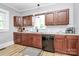 Functional kitchen with ample cabinet space, sleek countertops, and modern appliances at 1105 S Point Rd, Belmont, NC 28012