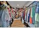 Spacious walk-in closet with custom shelving, providing ample storage for clothing and accessories at 1166 Rocky River Rd, Lancaster, SC 29720