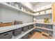 Organized pantry with ample shelving, storage containers, and baskets at 1445 Cherry Laurel Dr, Waxhaw, NC 28173
