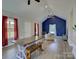 Open floor plan with vaulted ceilings, modern furniture, and modern decor at 1454 King Rd, York, SC 29745