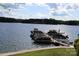 Picturesque boat dock area with multiple boats parked, offering convenient lake access for residents at 14621 Waterside Dr, Charlotte, NC 28278