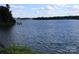 Expansive lake view with tranquil water and lush green shoreline at 14621 Waterside Dr, Charlotte, NC 28278