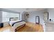 Bedroom with hardwood floors, natural light, and a cozy atmosphere at 15215 Arleta Cir, Charlotte, NC 28277