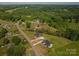 Aerial view of the home and surrounding properties at 2313 Ivey Church Rd, Maiden, NC 28650