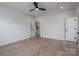 A bedroom features neutral walls and flooring, creating a serene and inviting atmosphere at 2313 Ivey Church Rd, Maiden, NC 28650
