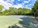 Well-maintained tennis court surrounded by lush greenery and clear blue skies at 2315 Lawton Bluff Rd, Charlotte, NC 28226