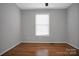 Empty bedroom with hardwood floors and natural light at 2502 Gold Rush Dr, Lincolnton, NC 28092