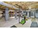 Spacious unfinished basement with exposed ductwork provides ample storage or renovation possibilities at 2923 Meadow Creek Ln, Monroe, NC 28110
