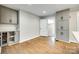 Kitchen area includes a beverage fridge, and updated cabinet storage at 3120 Parkway Ave, Charlotte, NC 28208