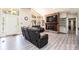 Bright living area featuring a fireplace, and ample seating at 3520 4Th Street Nw Blvd, Hickory, NC 28601