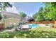Spacious backyard featuring a pristine pool, patio, and lush green lawn, perfect for outdoor enjoyment at 3632 Cole Mill Rd, Charlotte, NC 28270
