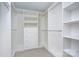 Large walk-in closet with wrap around shelving and clothing bars for optimal storage at 3632 Cole Mill Rd, Charlotte, NC 28270