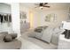 Well-staged bedroom with contemporary furnishings, closet space, and an inviting atmosphere at 383 Camden Nw Ct, Concord, NC 28027