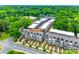 New townhome construction with modern exteriors, lush surroundings and prime location on Billingsley Rd at 556 Billingsley Rd, Charlotte, NC 28211