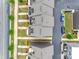 New construction townhomes featuring gray roofs and modern design in an accessible urban neighborhood setting at 556 Billingsley Rd, Charlotte, NC 28211