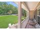Cozy front porch with seating area, showcasing a charming outdoor living space at 5564 N Hillsdale Dr, Fort Lawn, SC 29714