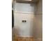 Utility room with tile floor, vintage fixtures, and access panel at 623 S New Hope Rd # 9, Gastonia, NC 28054
