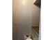 Small room with light-colored wood-paneled walls, shelving, and built-in storage space at 623 S New Hope Rd # 9, Gastonia, NC 28054
