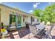 Inviting deck with comfortable seating and decorative features at 679 Fairforest Rd, Chester, SC 29706
