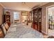 Traditional dining room with a large dining table and classic china cabinet at 734 Club Dr, Statesville, NC 28677