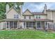 Well-maintained backyard with a screened-in porch perfect for relaxing at 8221 Pineville Matthews Rd # G, Charlotte, NC 28226