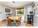 Cozy dining room with a wooden table, a window, and a view of the outdoors, ideal for Gathering meals at 1102 E 13Th St, Kannapolis, NC 28083