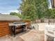 Spacious backyard features an outdoor grill and patio area at 1139 Yale Pl, Charlotte, NC 28209