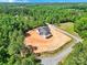 New home on a spacious lot, surrounded by lush greenery and mature trees in a serene setting at 124 Starboard Ln, Statesville, NC 28677