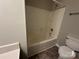 Bathroom with tub, shower and toilet at 1300 Braveheart Ln, Charlotte, NC 28216