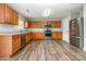 Well-equipped kitchen featuring granite countertops, stainless steel appliances, and ample cabinets at 13816 Riding Hill Ave, Charlotte, NC 28213