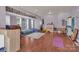 Spacious room with hardwood floors, recreational equipment, and natural light at 2092 Ayrsley Town Blvd, Charlotte, NC 28273