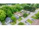 Bird's-eye view of a residential neighborhood with tree-lined streets and well-kept homes, providing a sense of community at 2212 Acme Rd, Belmont, NC 28012