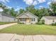 Charming home with a well-manicured front lawn and a sunny yellow front door at 2323 Arden St, Charlotte, NC 28206