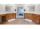 Bright bathroom featuring double sinks and large mirrors at 3029 Allendale Dr, Fort Mill, SC 29707