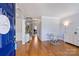 Bright and airy entryway with hardwood floors, a view of the staircase, and a glimpse into the living space at 3029 Allendale Dr, Fort Mill, SC 29707