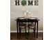 Dining area with modern table, seating for two, and decorative wall accents at 303 Heritage Pkwy, Fort Mill, SC 29715