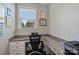 Dedicated home office with granite countertops and a view outside the window at 305 Decanting Ln, Fort Mill, SC 29707