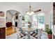 Inviting breakfast nook with abundant natural light and views at 3610 Providence Mill Rd, Maiden, NC 28650