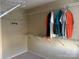 Walk-in closet featuring wire shelving for organized storage and clothing display at 3898 Longwood Sw Dr, Concord, NC 28027