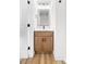 Bathroom featuring a shaker vanity with a modern sink at 424 Airline Ave, Shelby, NC 28150