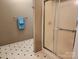 Bathroom features a glass enclosed shower and towel rack at 4409 Homestead Rd, Rock Hill, SC 29732